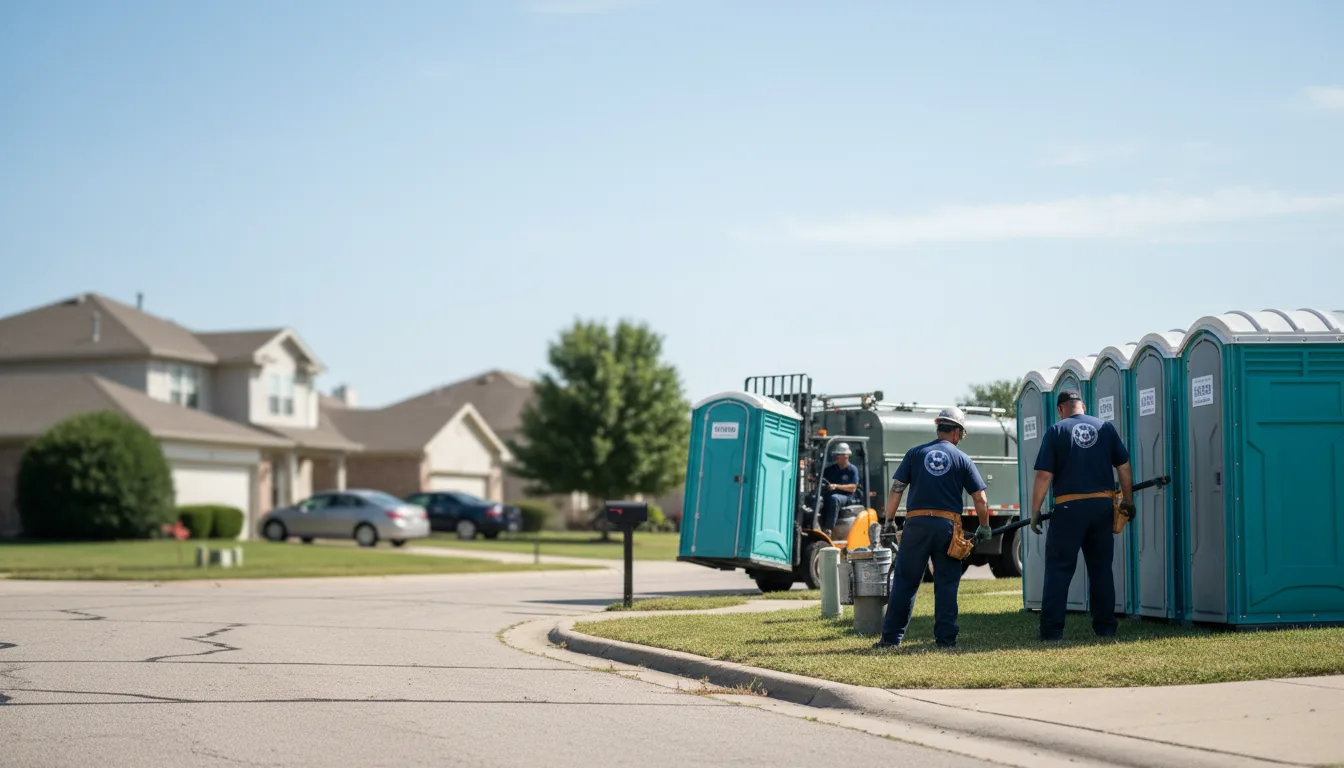 Porta Potty Rental in Poth, TX near me